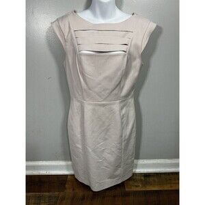 French Connection Womens Whisper Sleeveless Sheath Mini Dress Sz 10Career Social